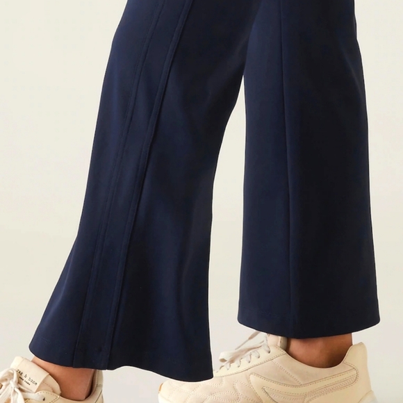 NWT 🦋 Athleta Delancey Skyline Ankle Flare Pants XL Tall Navy - Picture 9 of 10